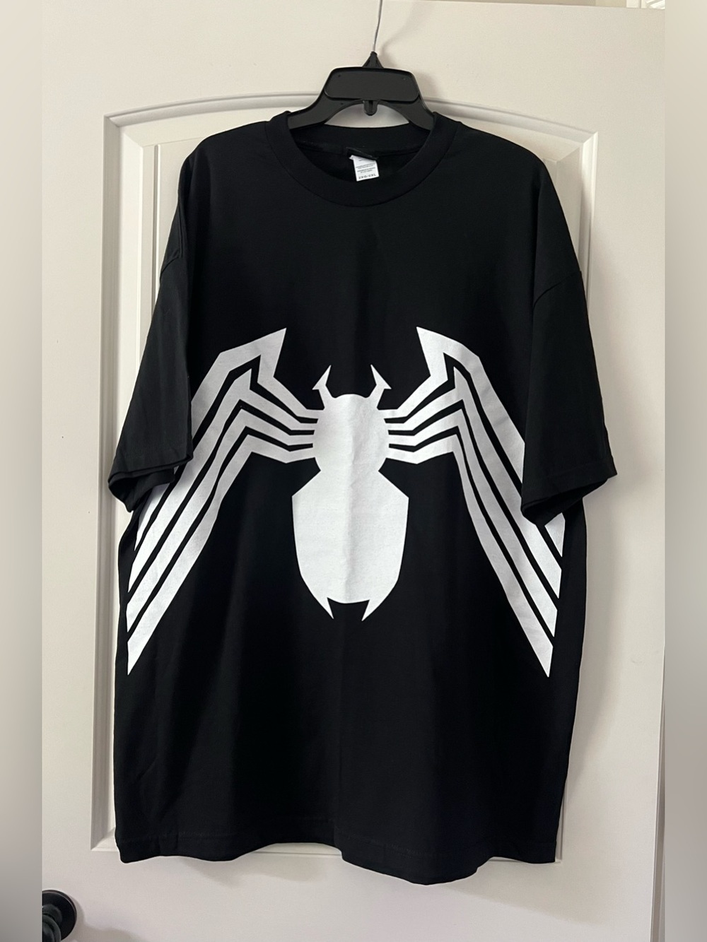 Vintage Mad Engine Marvel Venom Spider-Man XXL T-Shirt Black White Cotton